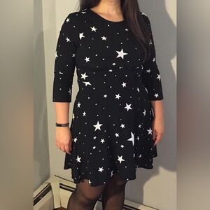 Gap Star Print Skater Dress